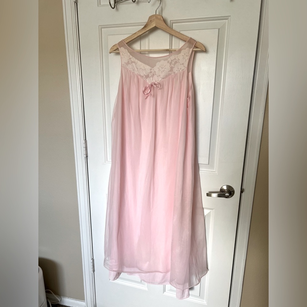 Vintage Light Pink Nightgown